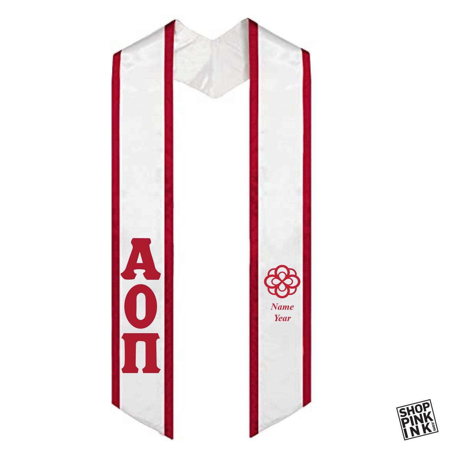 Alpha Omicron Pi - Graduation Stole