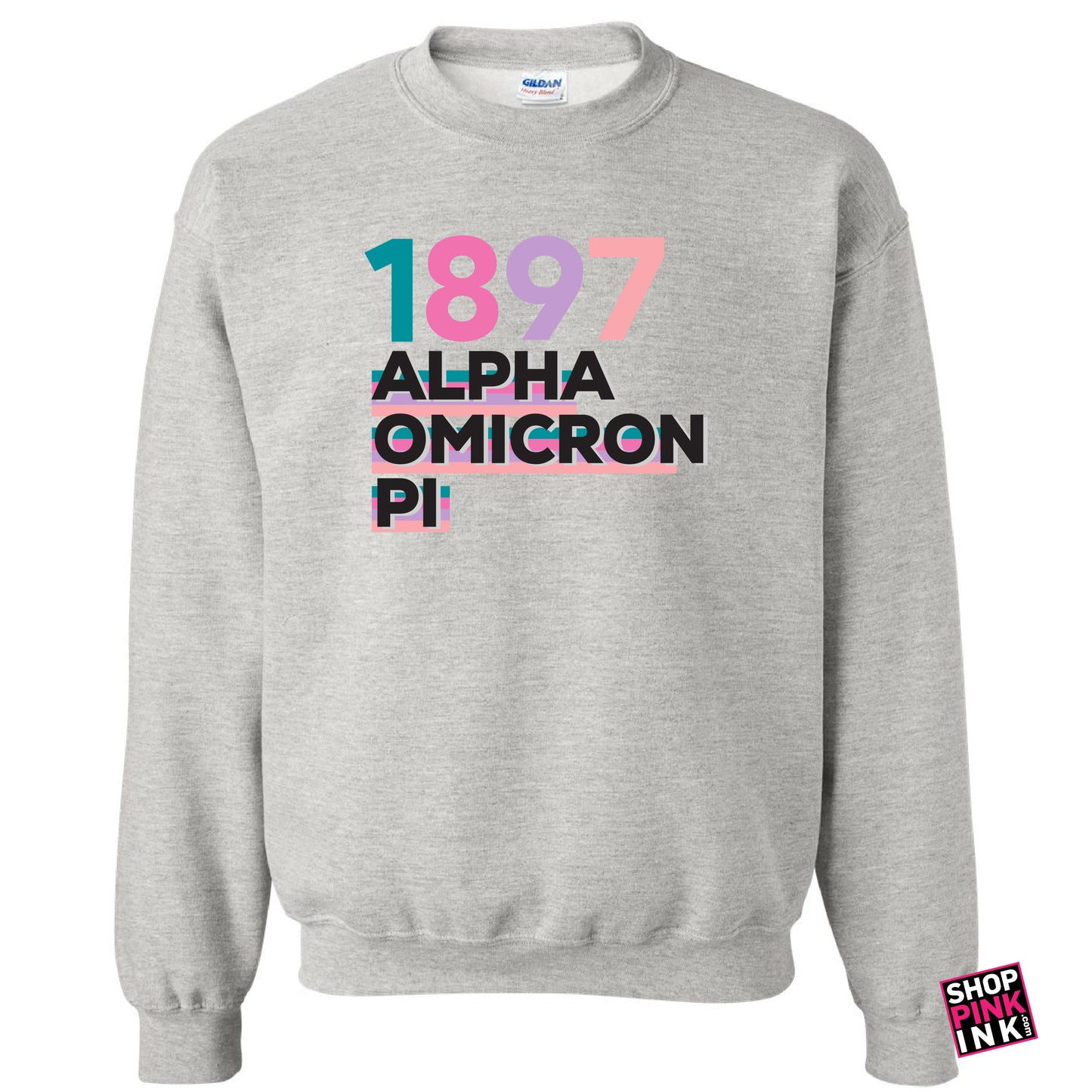 Alpha Omicron Pi - Color Block Year - PI 22714
