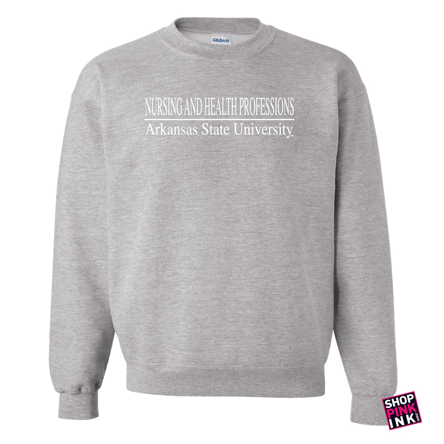 ASTATE Nursing and Health Professions - Gildan Crewneck Sweatshirt - PI10605