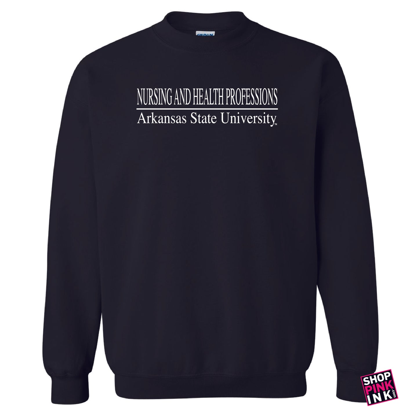 ASTATE Nursing and Health Professions - Gildan Crewneck Sweatshirt - PI10605
