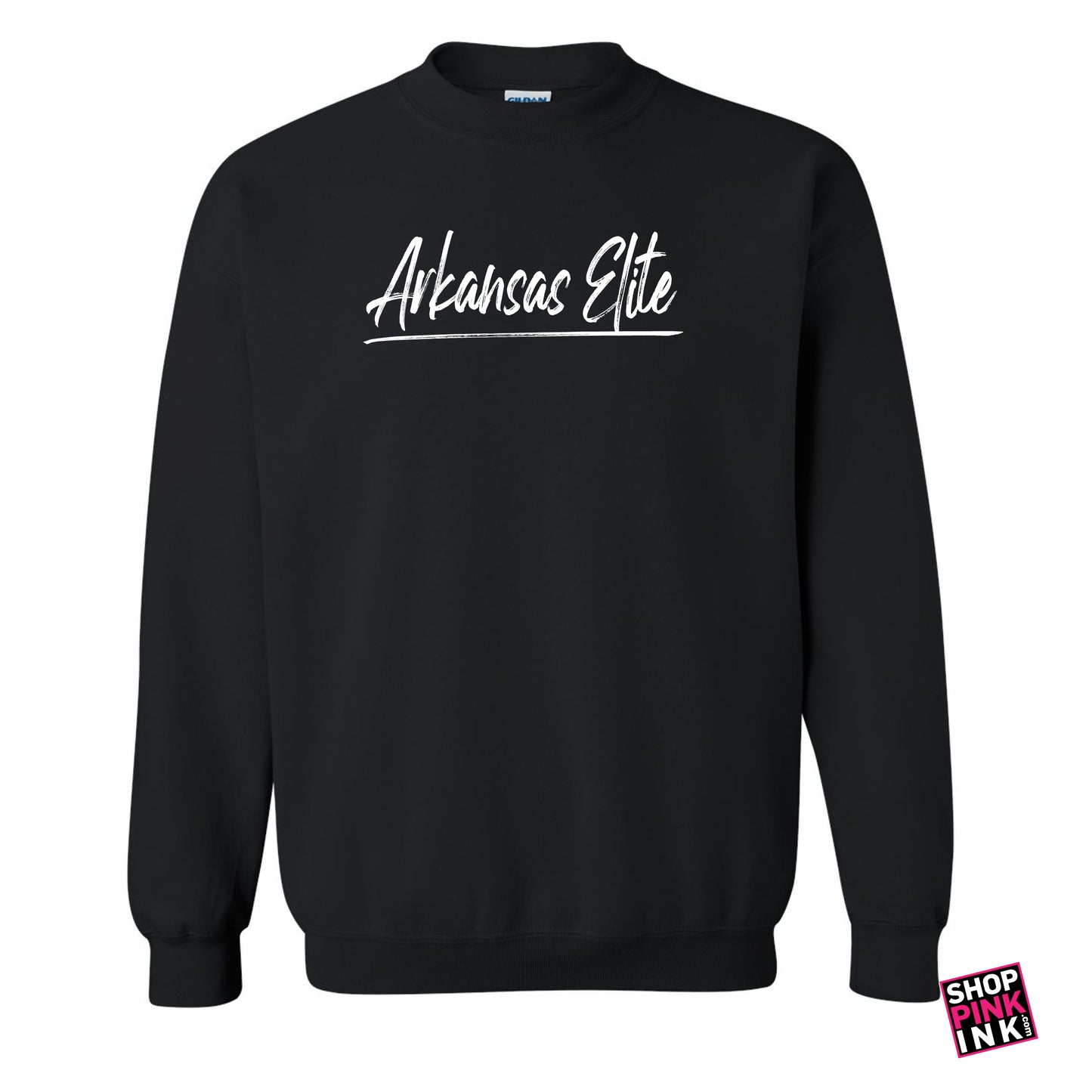 Arkansas Elite Volleyball - Arkansas Elite Brush - Crewneck - 23243