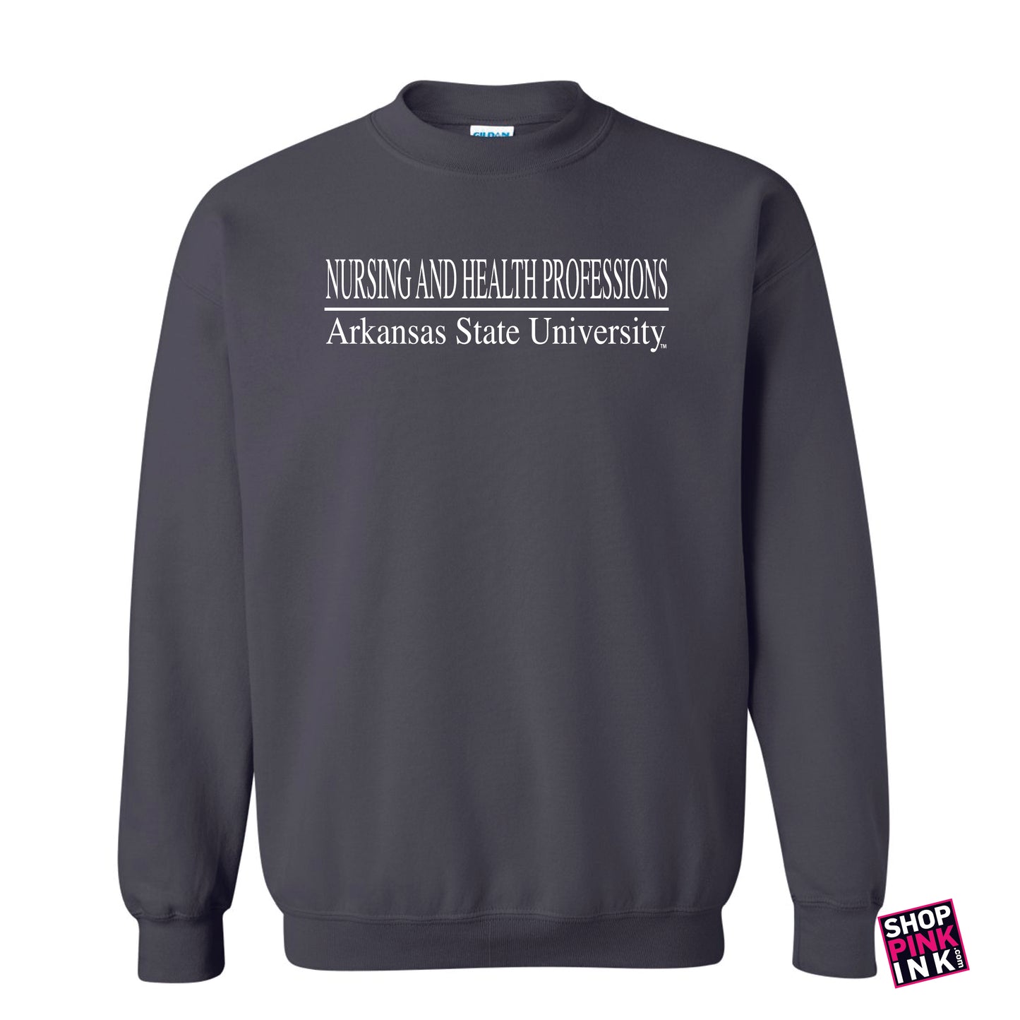 ASTATE Nursing and Health Professions - Gildan Crewneck Sweatshirt - PI10605