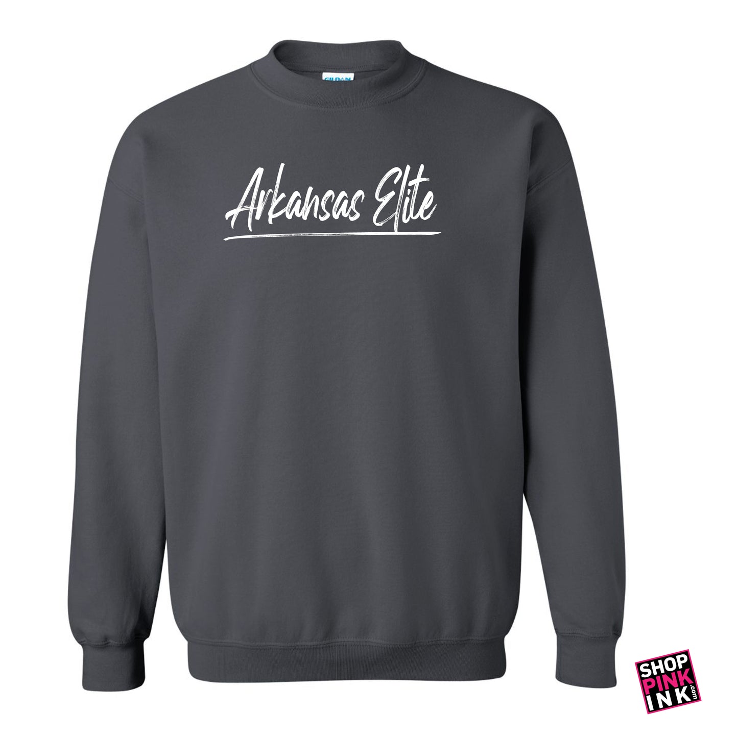 Arkansas Elite Volleyball - Arkansas Elite Brush - Crewneck - 23243