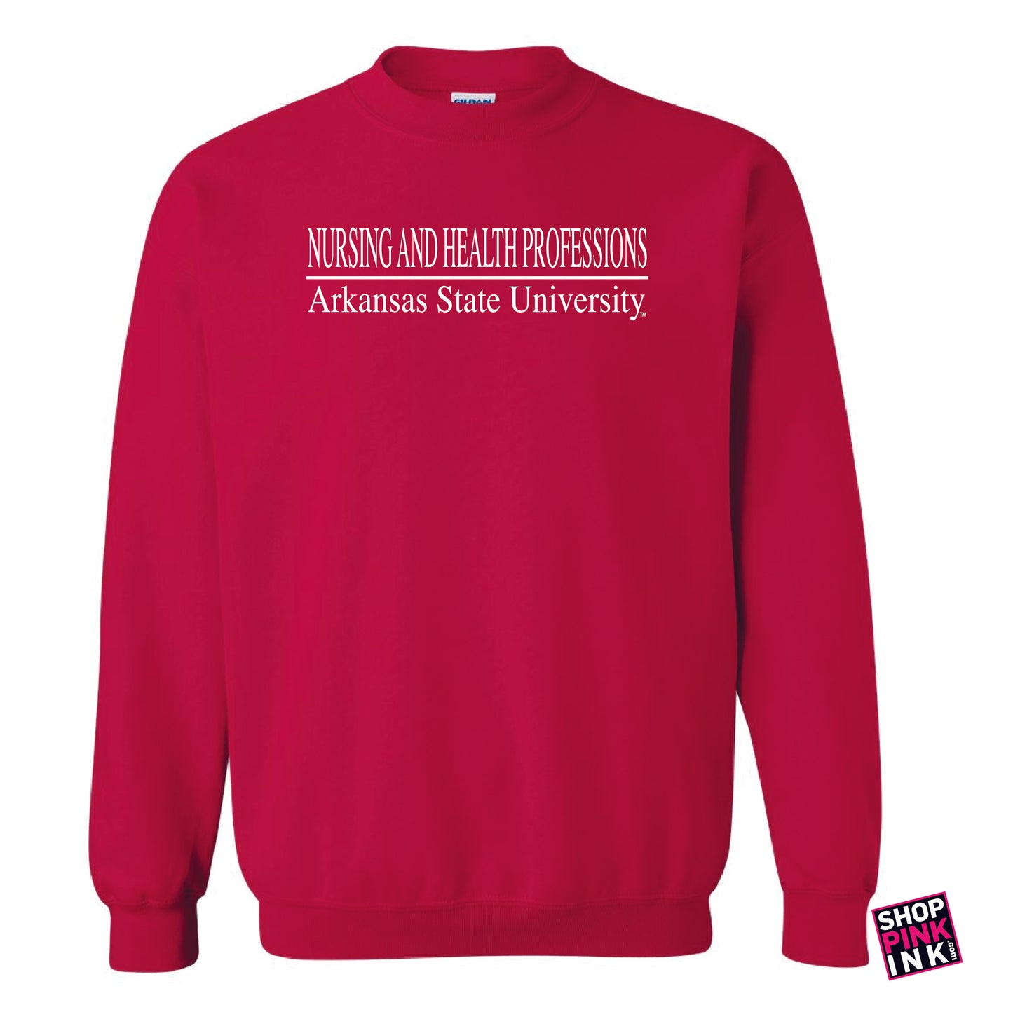 ASTATE Nursing and Health Professions - Gildan Crewneck Sweatshirt - PI10605