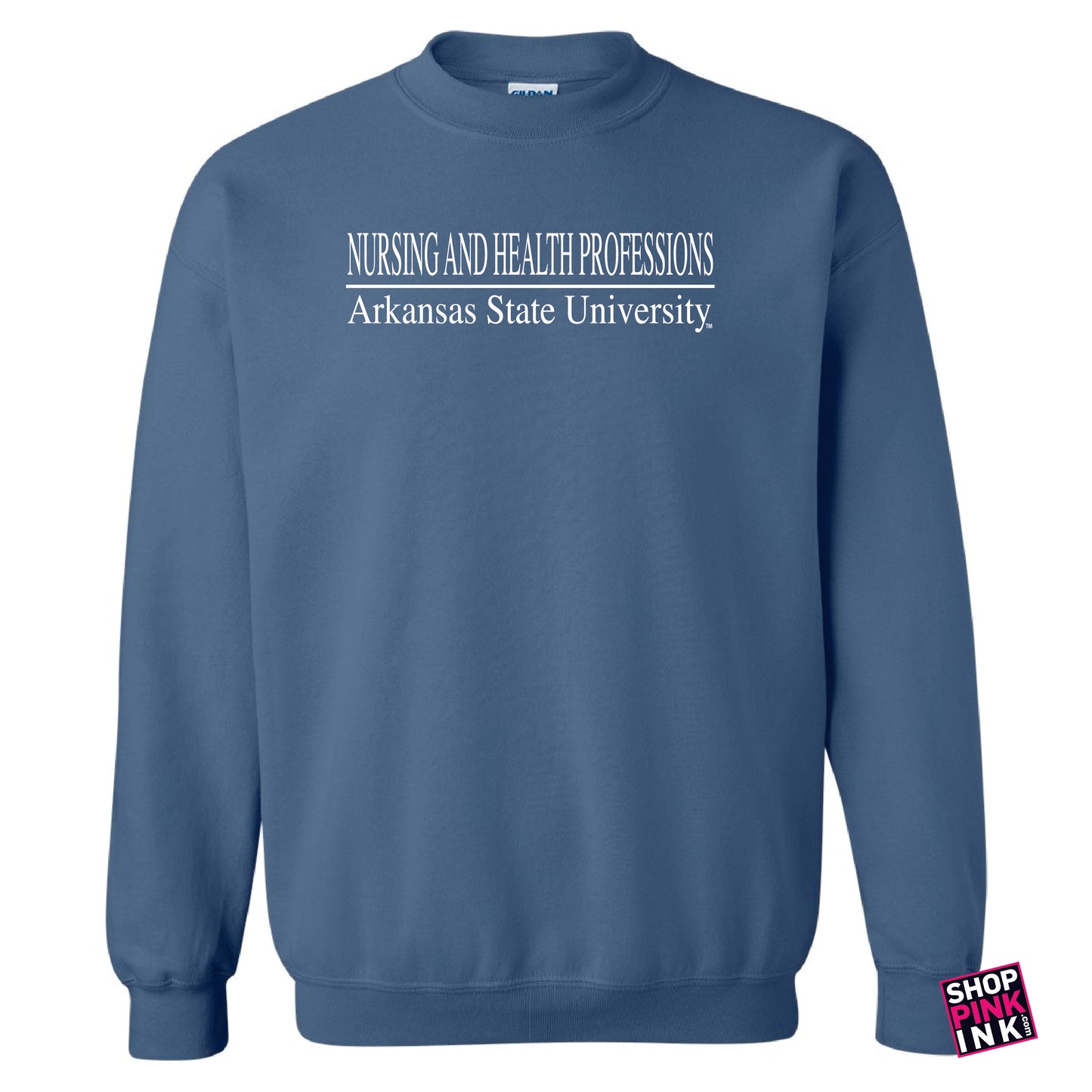 ASTATE Nursing and Health Professions - Gildan Crewneck Sweatshirt - PI10605