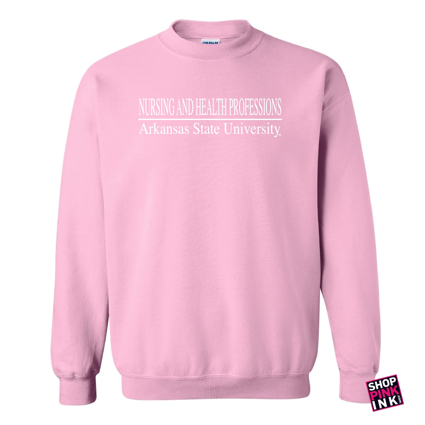 ASTATE Nursing and Health Professions - Gildan Crewneck Sweatshirt - PI10605