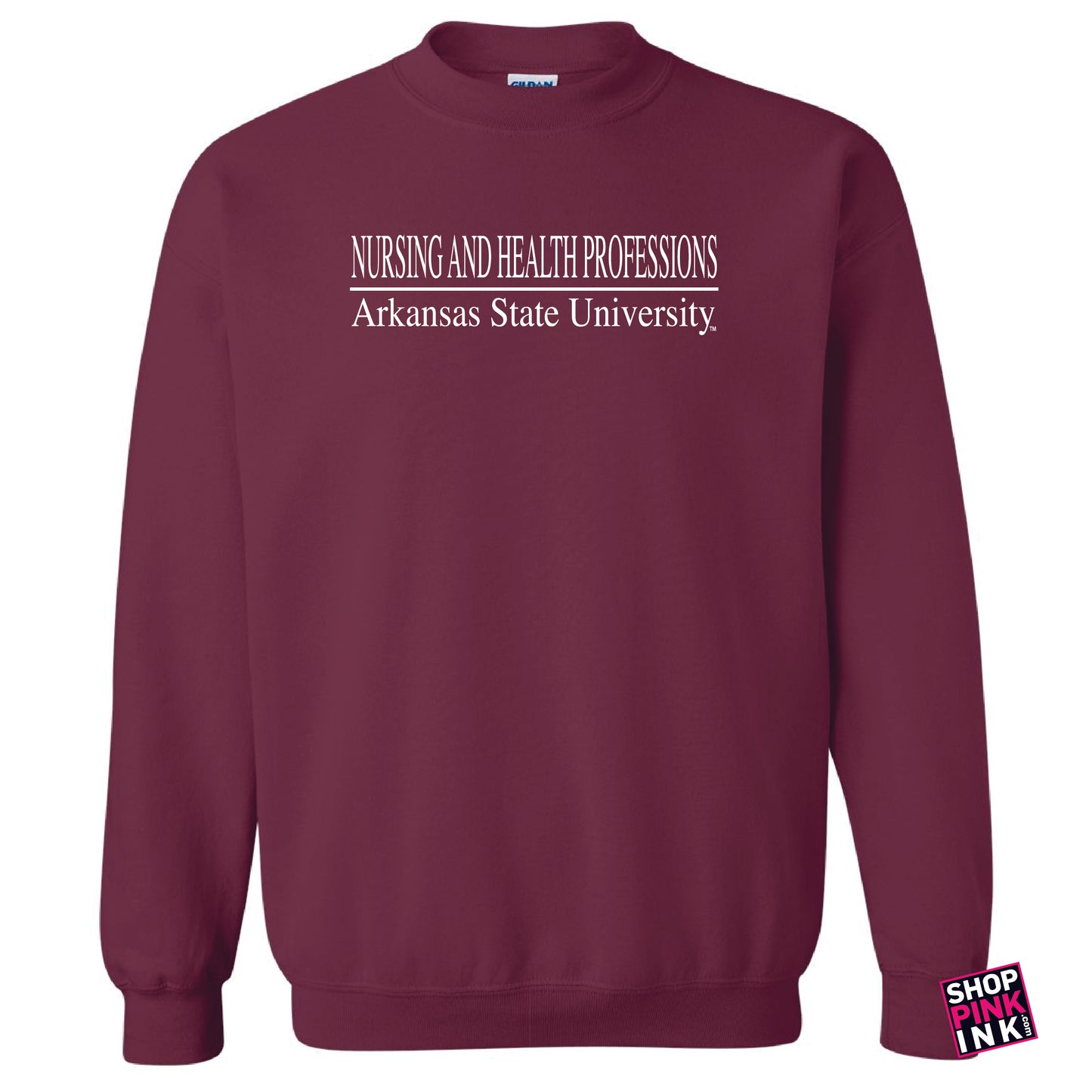 ASTATE Nursing and Health Professions - Gildan Crewneck Sweatshirt - PI10605