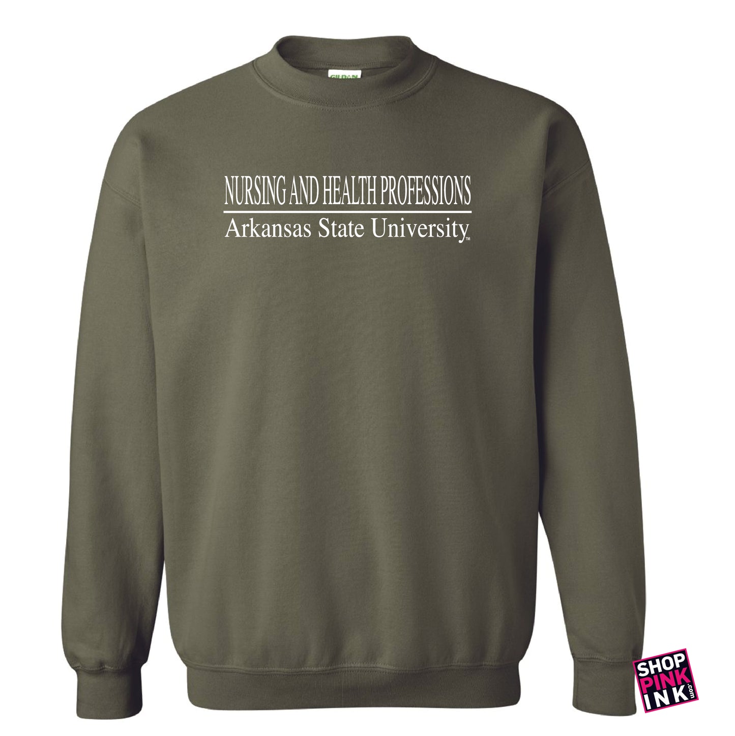 ASTATE Nursing and Health Professions - Gildan Crewneck Sweatshirt - PI10605