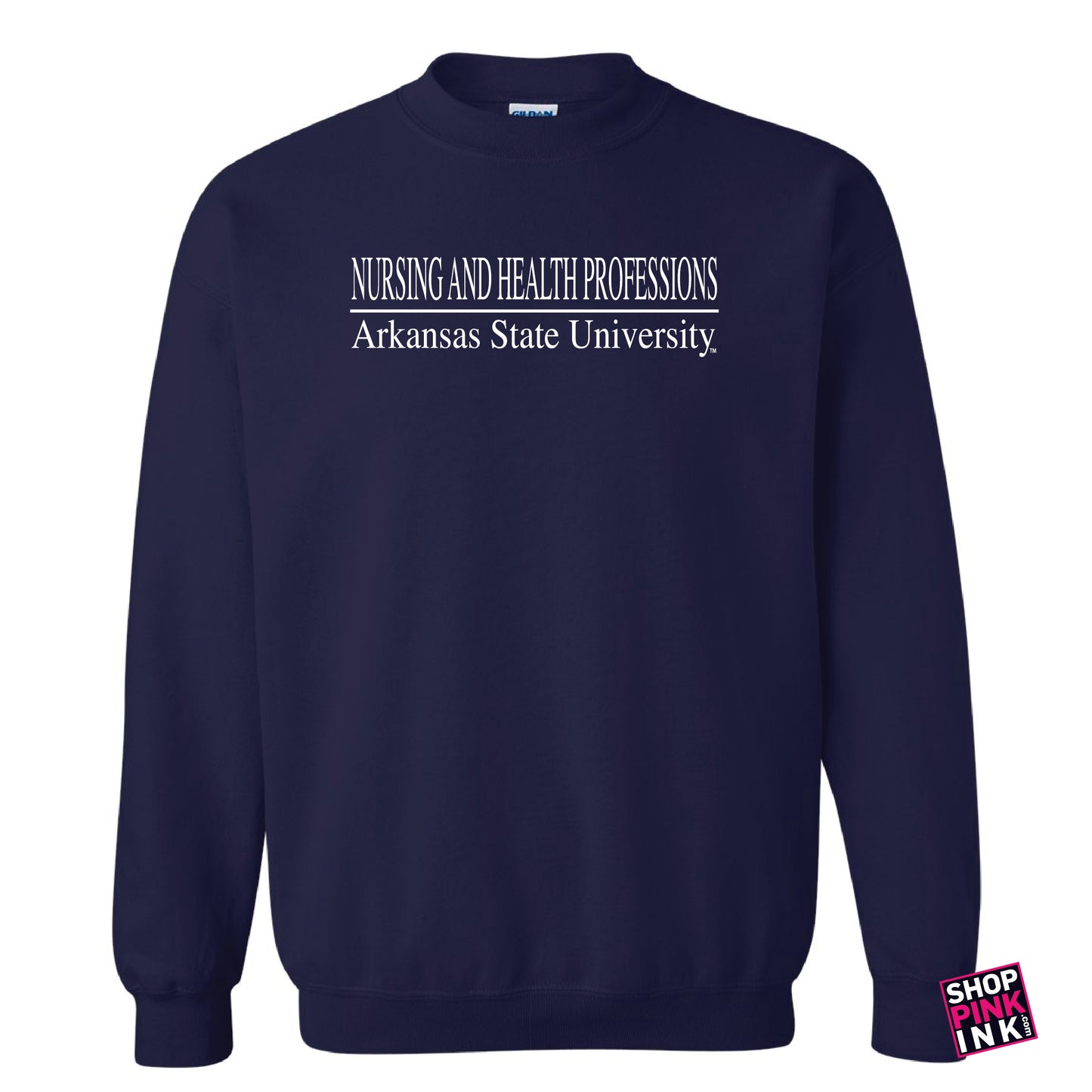 ASTATE Nursing and Health Professions - Gildan Crewneck Sweatshirt - PI10605