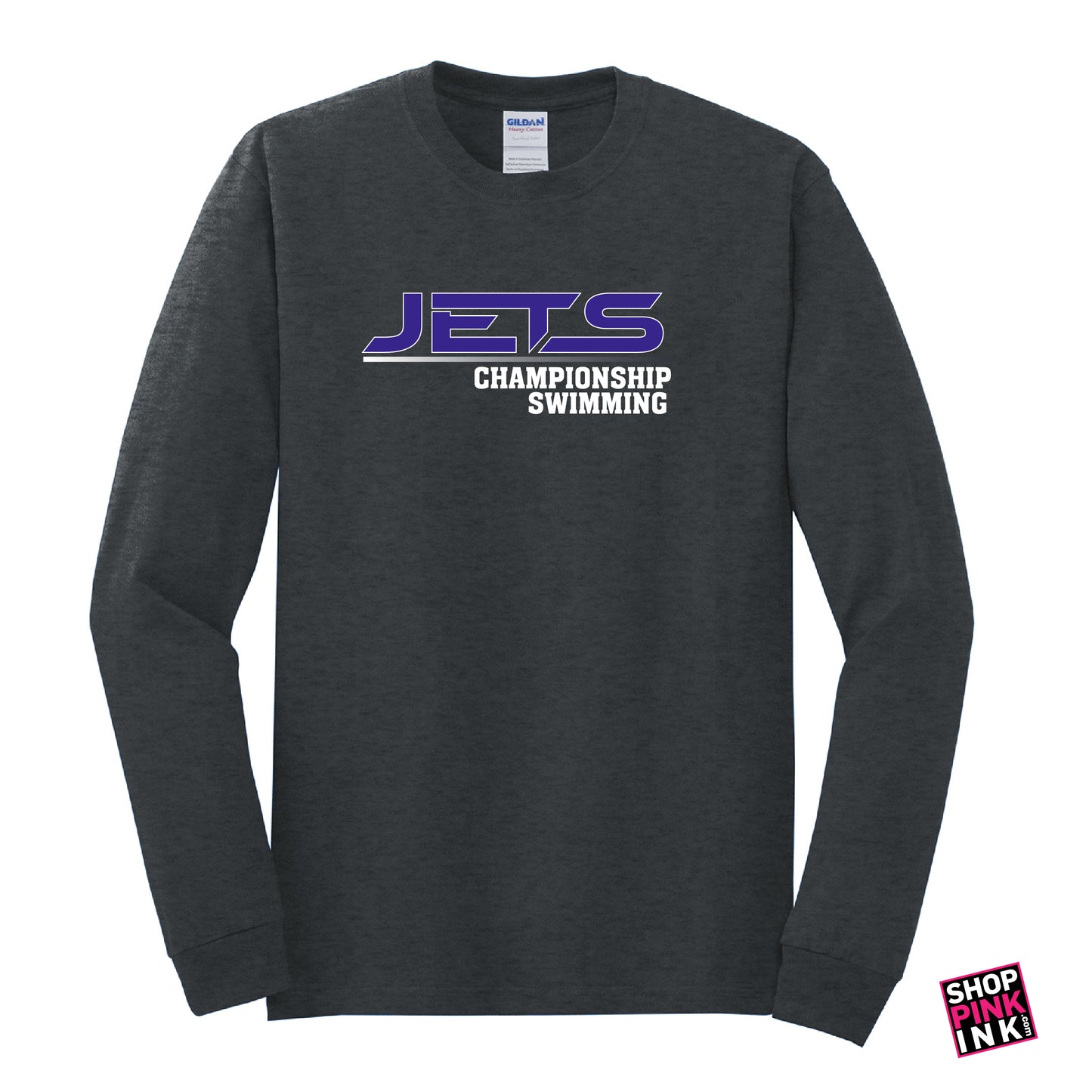 Jets Aquatic Club - Championship Swimming - Long Sleeve -18140