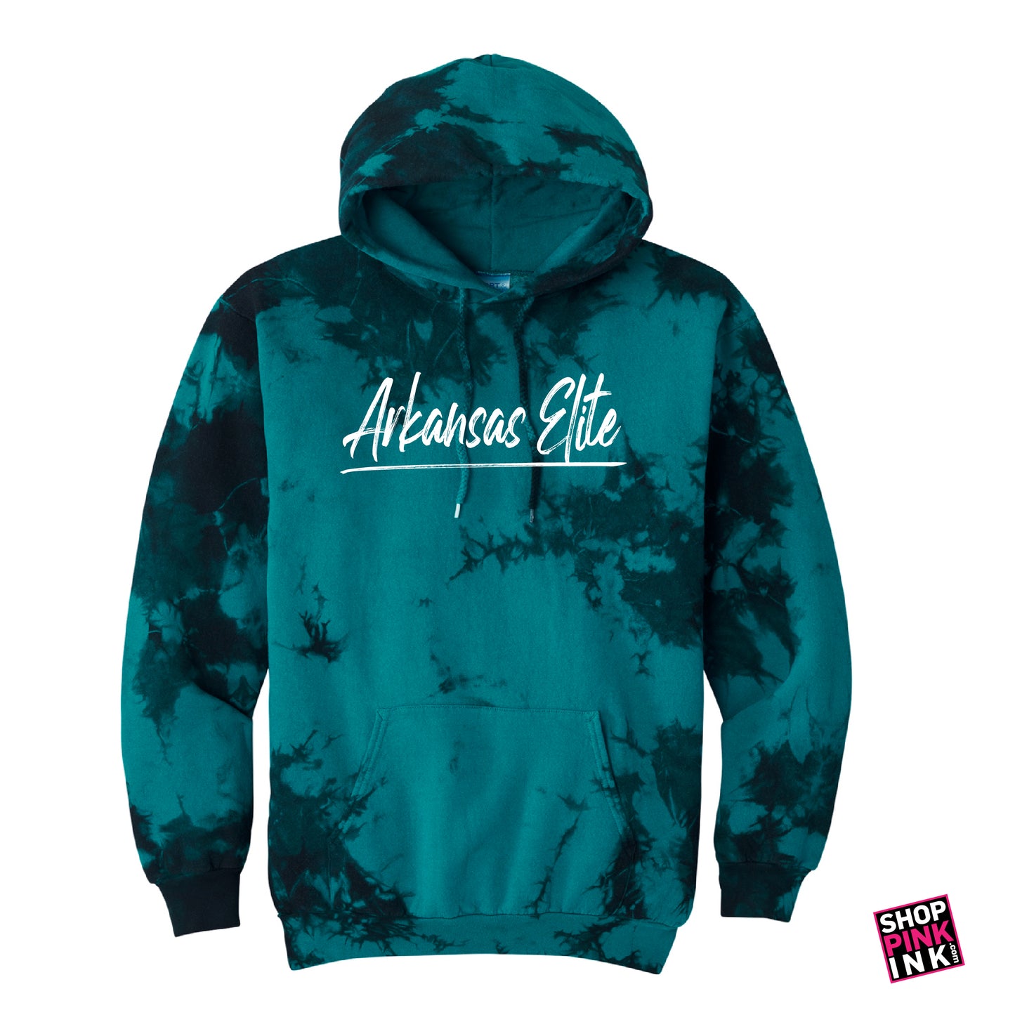 Arkansas Elite Volleyball - Arkansas Elite Brush - Tie-Dye Pullover - 23243