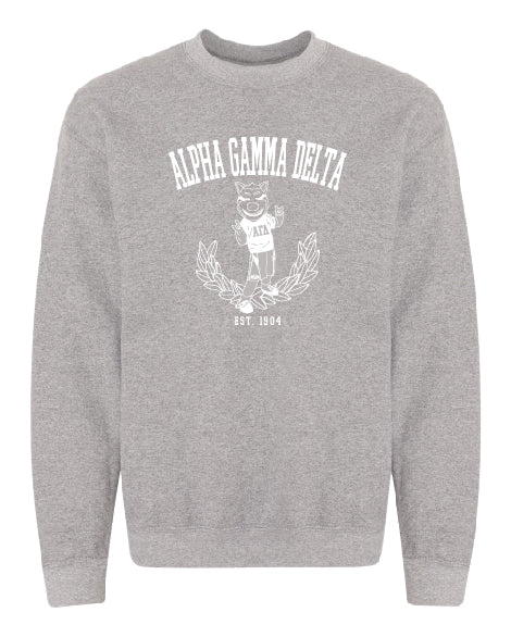 Alpha Gamma Delta - Old School Mascot - PI 1113