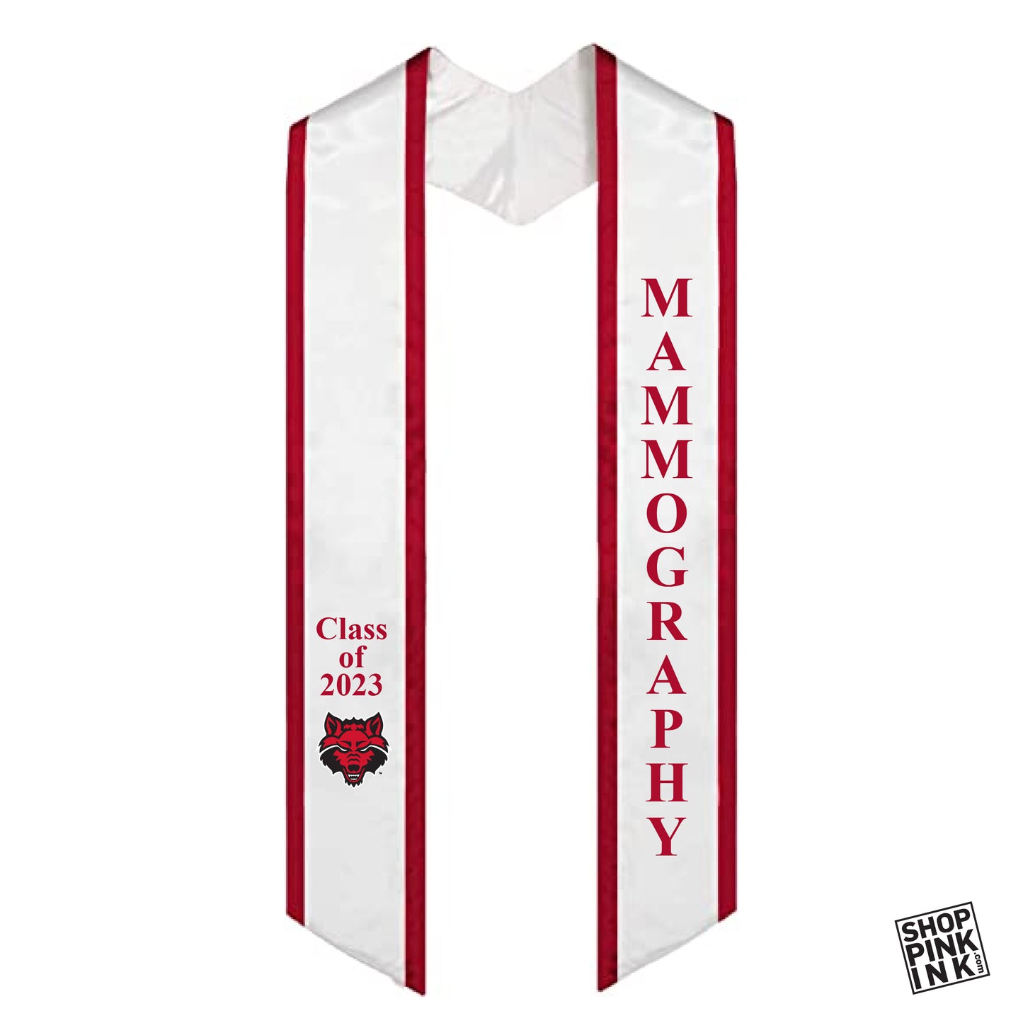 ASTATE Mammography - Graduation Stole