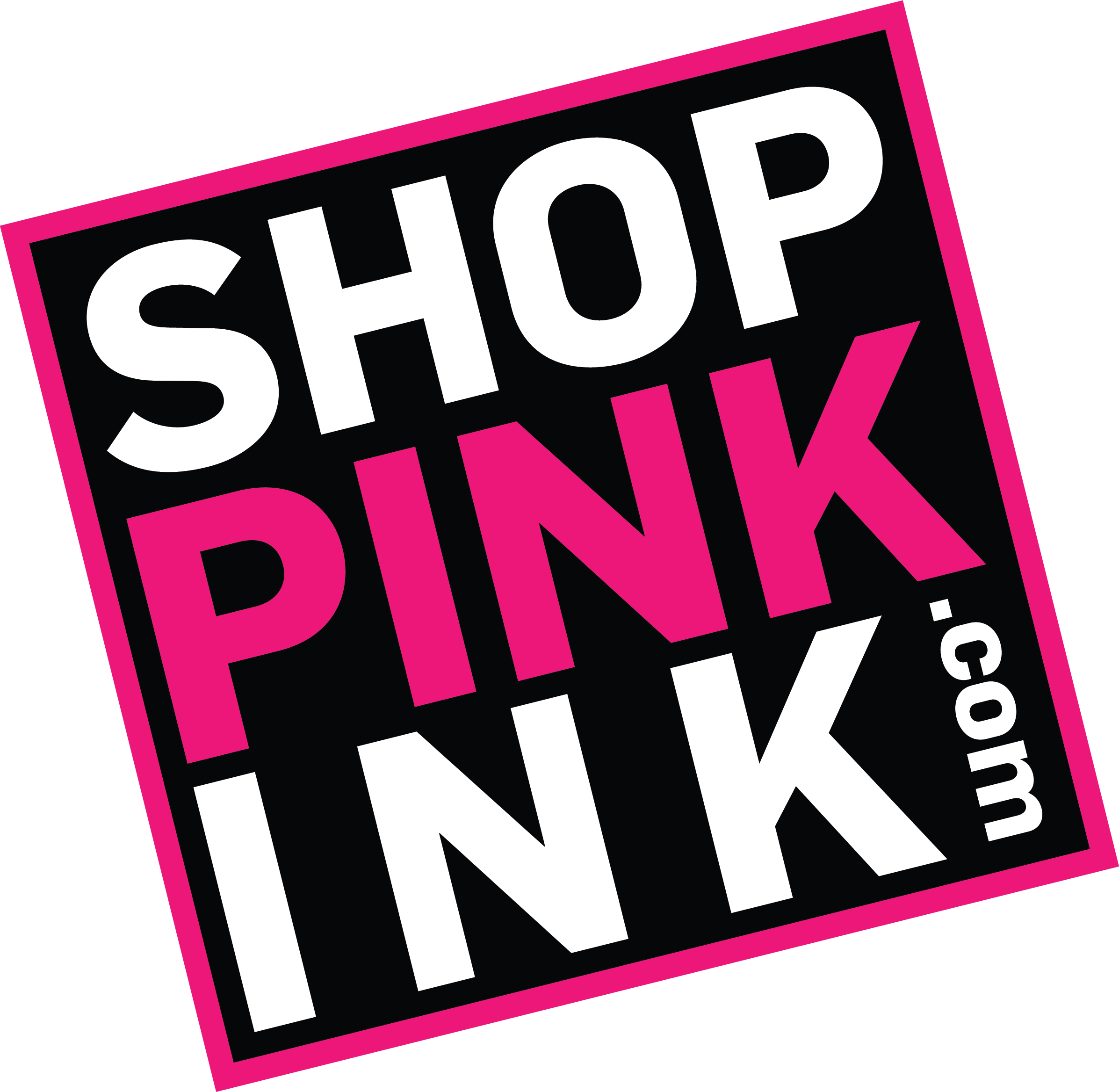 Pink Ink Screen Printing