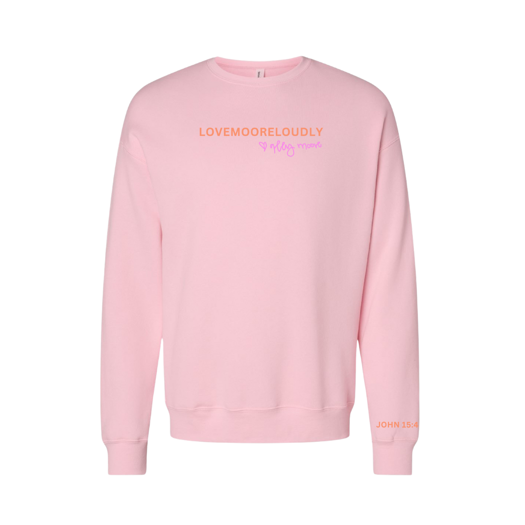 LOVEMOORELOUDLY - Crewneck - 25083