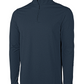 MEN'S HEATHERED ECO-LOGIC STRETCH QUARTER ZIP