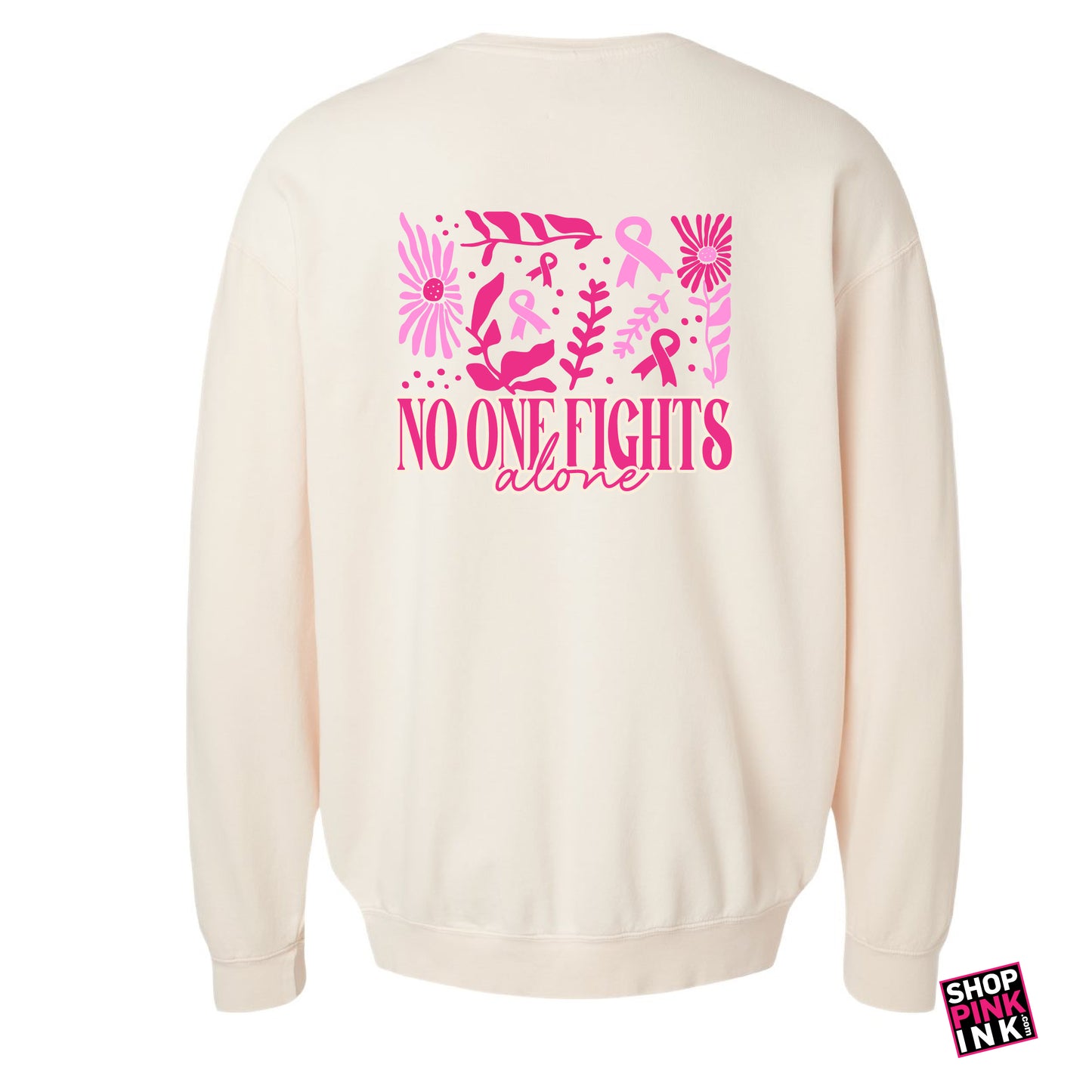 No One Fights Alone - Lightweight Crewneck - 24693