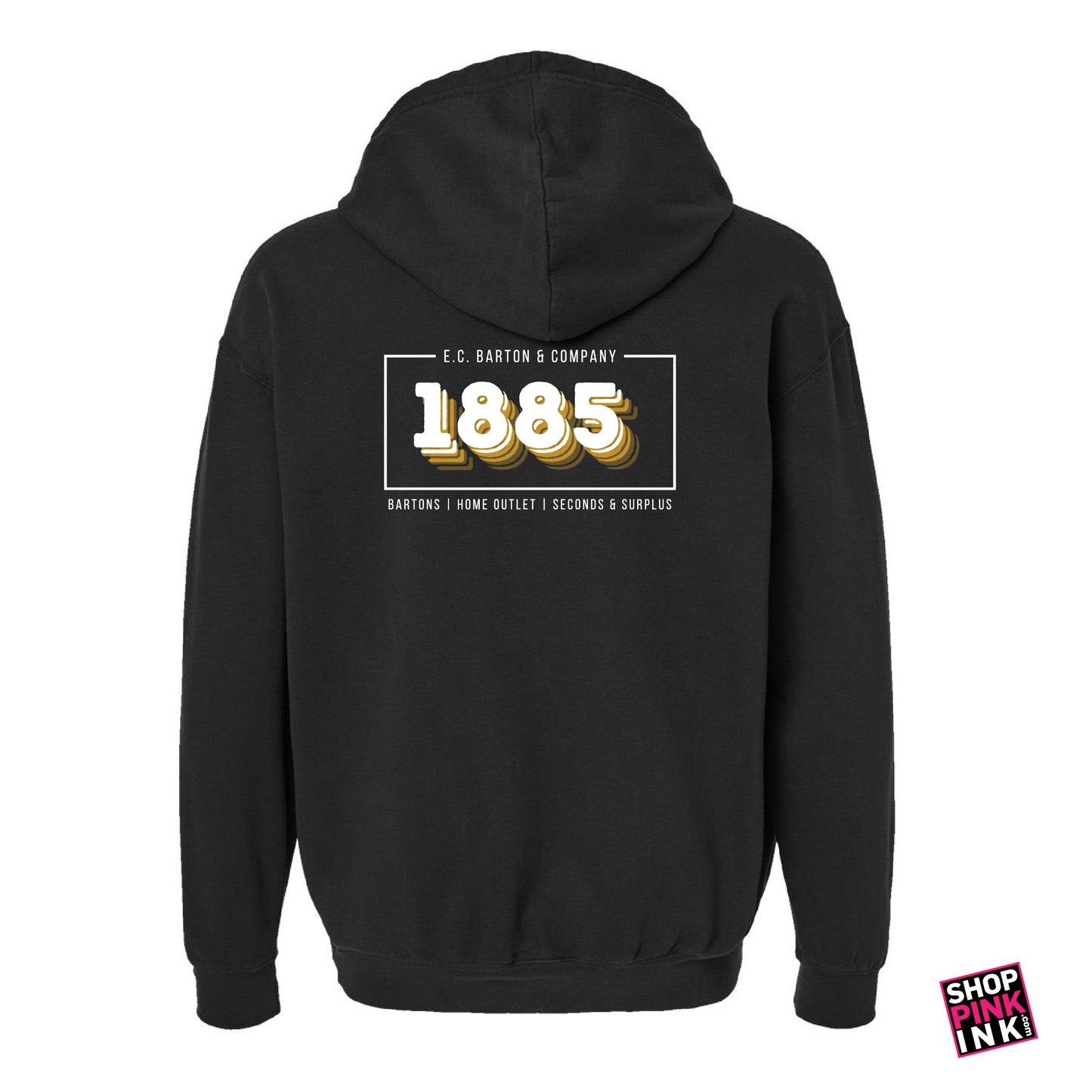 E.C. Barton and Company - 1885 Box Design - Hoody - 24617