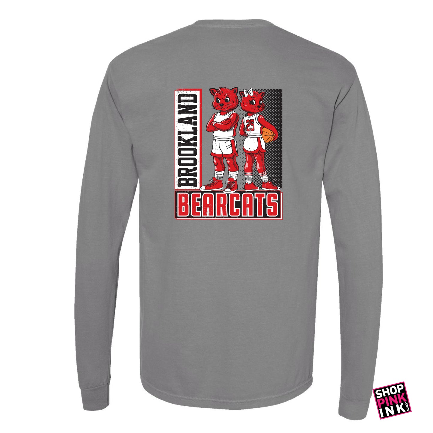 Brookland Basketball - Basketball Mascots - Long Sleeve - 24757