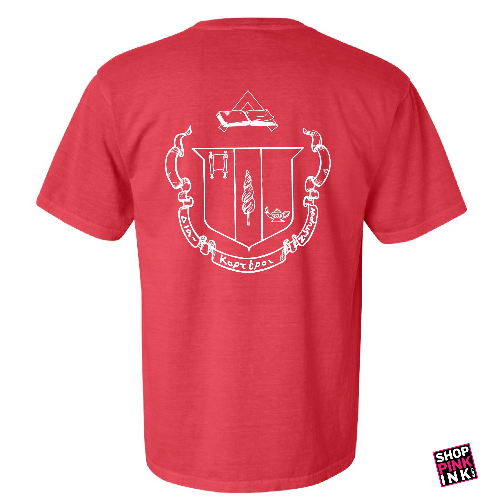 Delta Zeta - One Color Crest - PI 22751