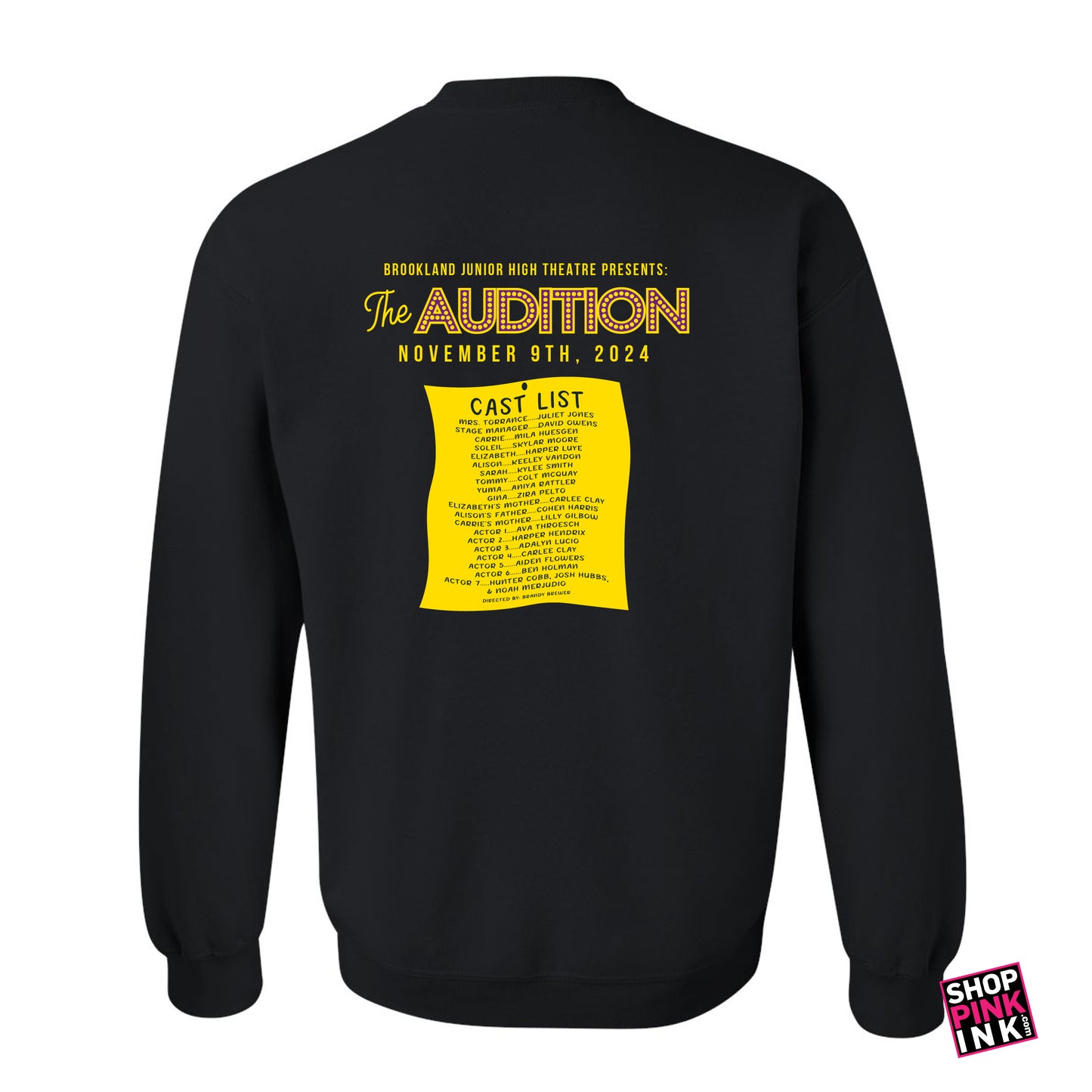 Brookland High School - Drama - The Audition - Crewneck - 24661