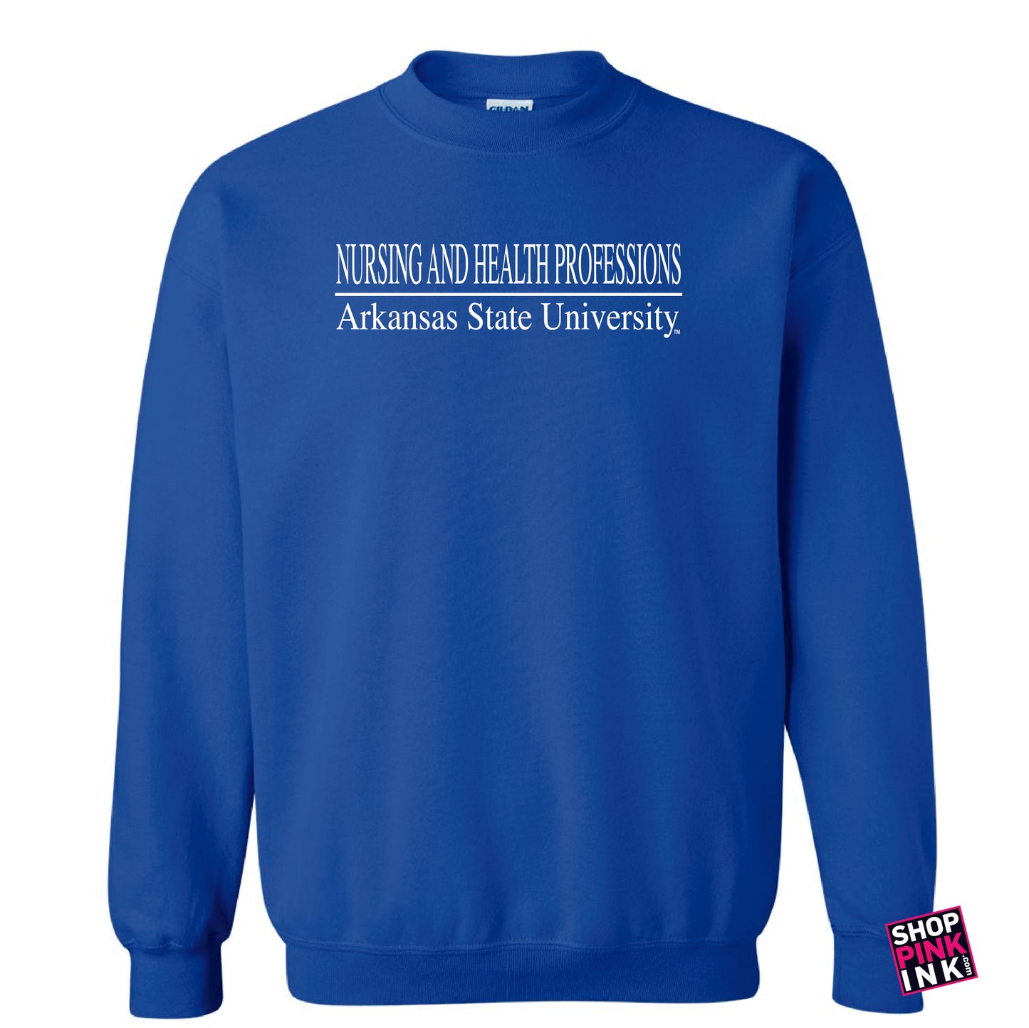 ASTATE Nursing and Health Professions - Gildan Crewneck Sweatshirt - PI10605