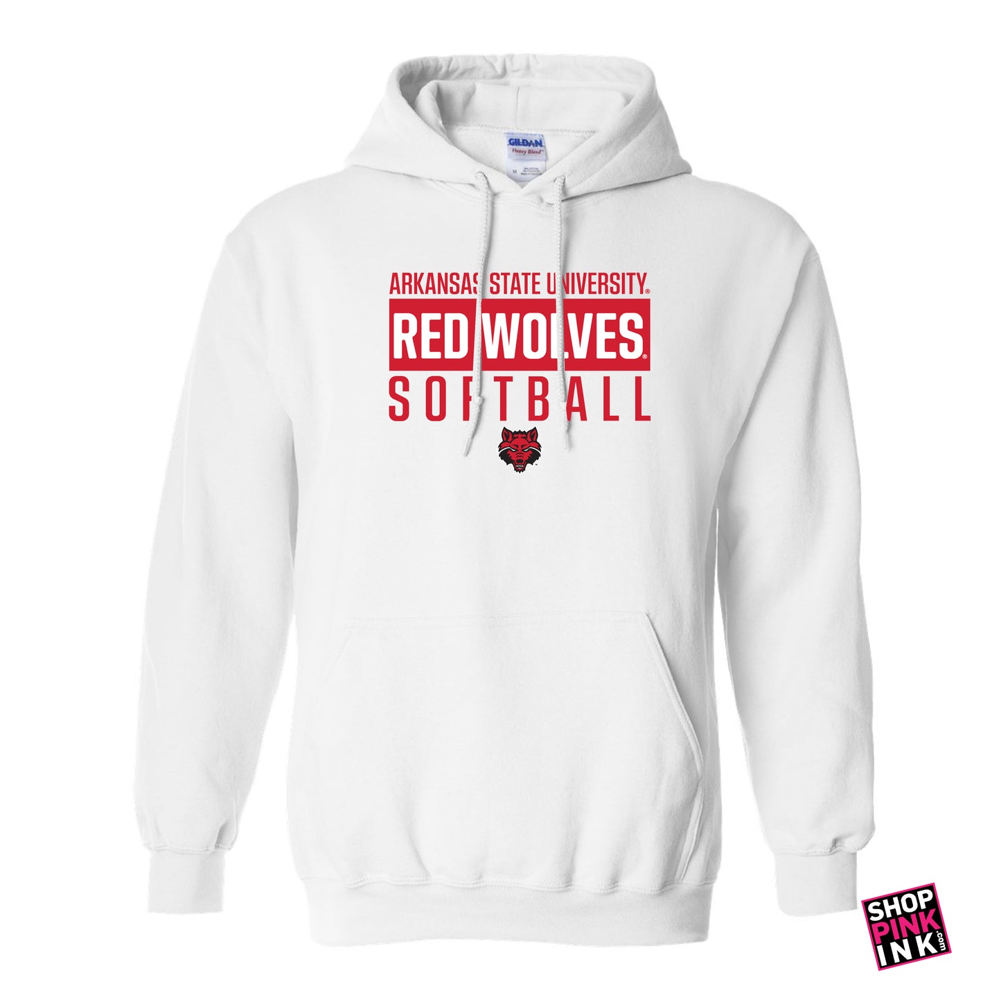 ASTATE Softball - Red Wolves Box - Hoody - 22900