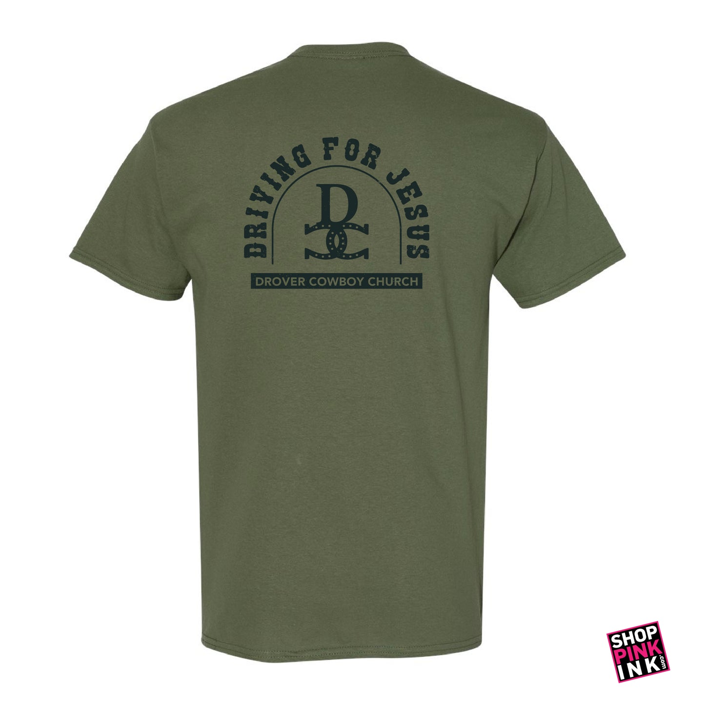 Drover Cowboy Church - Driving For Jesus - Short Sleeve - 23218