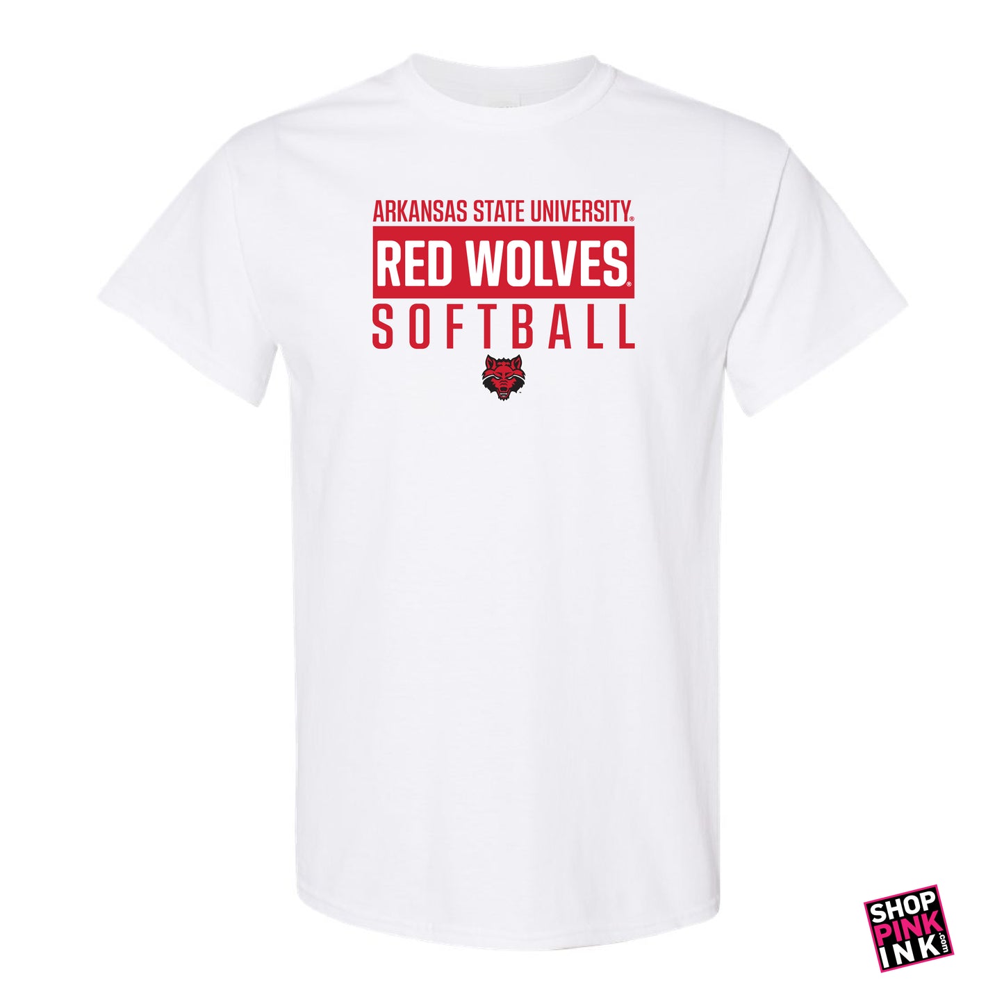 ASTATE Softball- Red Wolves Box - Short Sleeve - 22900