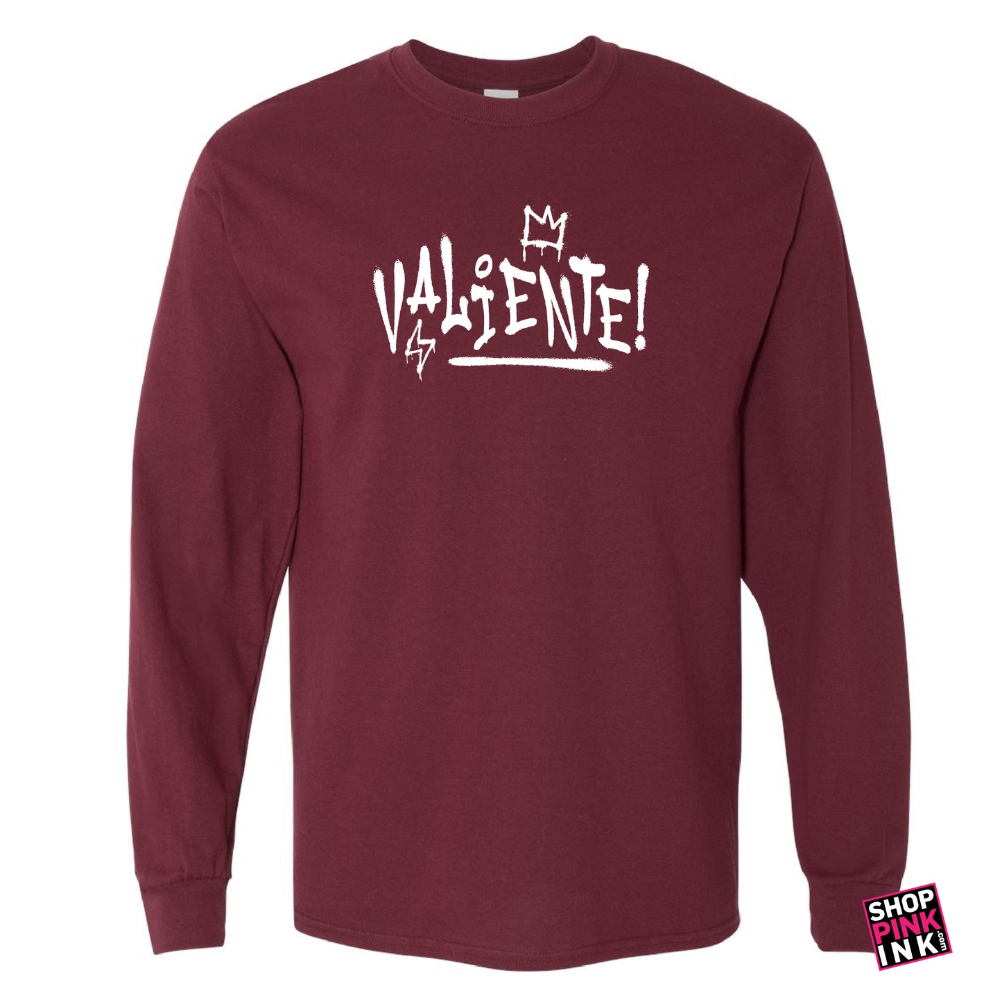 University Heights Valiente Long Sleeve 24646 Pink Ink Screen