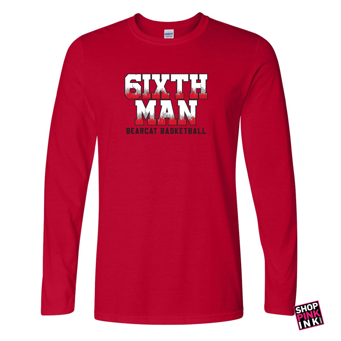 Brookland Basketball - 6ixth Man - Softstyle Long Sleeve - 24730