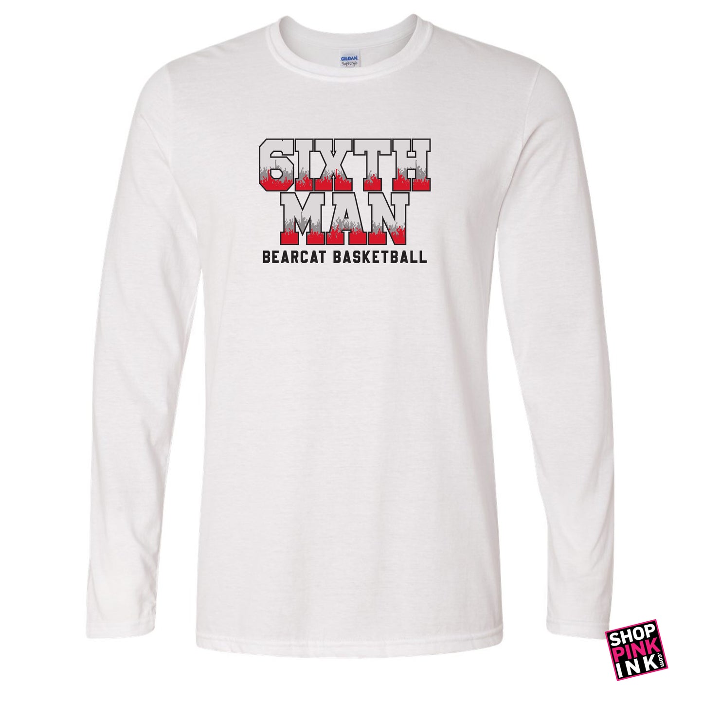 Brookland Basketball - 6ixth Man - Softstyle Long Sleeve - 24730