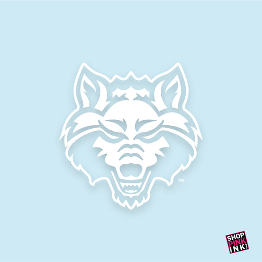 Car Decal - Red Wolf