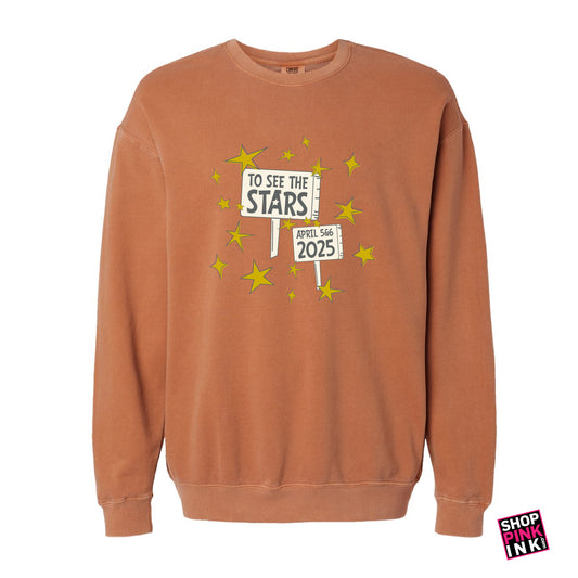 Brookland Drama - To See The Stars - Lightweight Crewneck - 25175