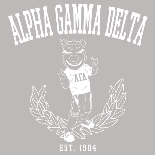 Alpha Gamma Delta  - Old School Mascot - PI 1113