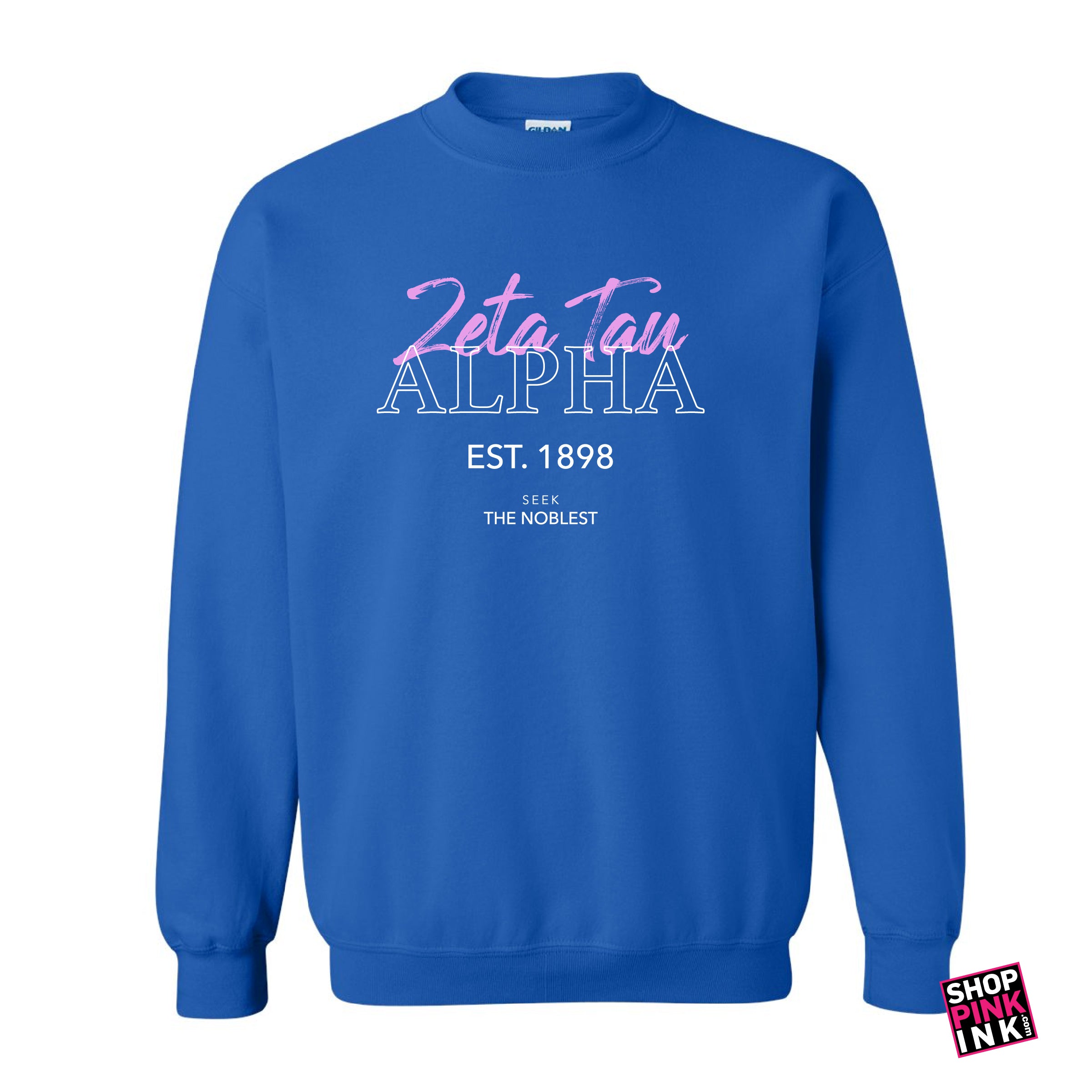 Zeta Tau Alpha tagged "Zeta Tau Alpha" Shop Pink Ink