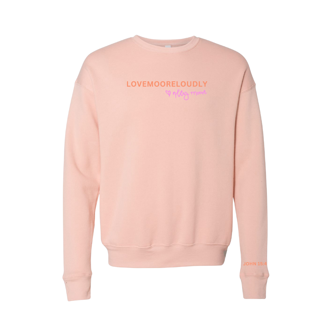 LOVEMOORELOUDLY - Crewneck - 25083