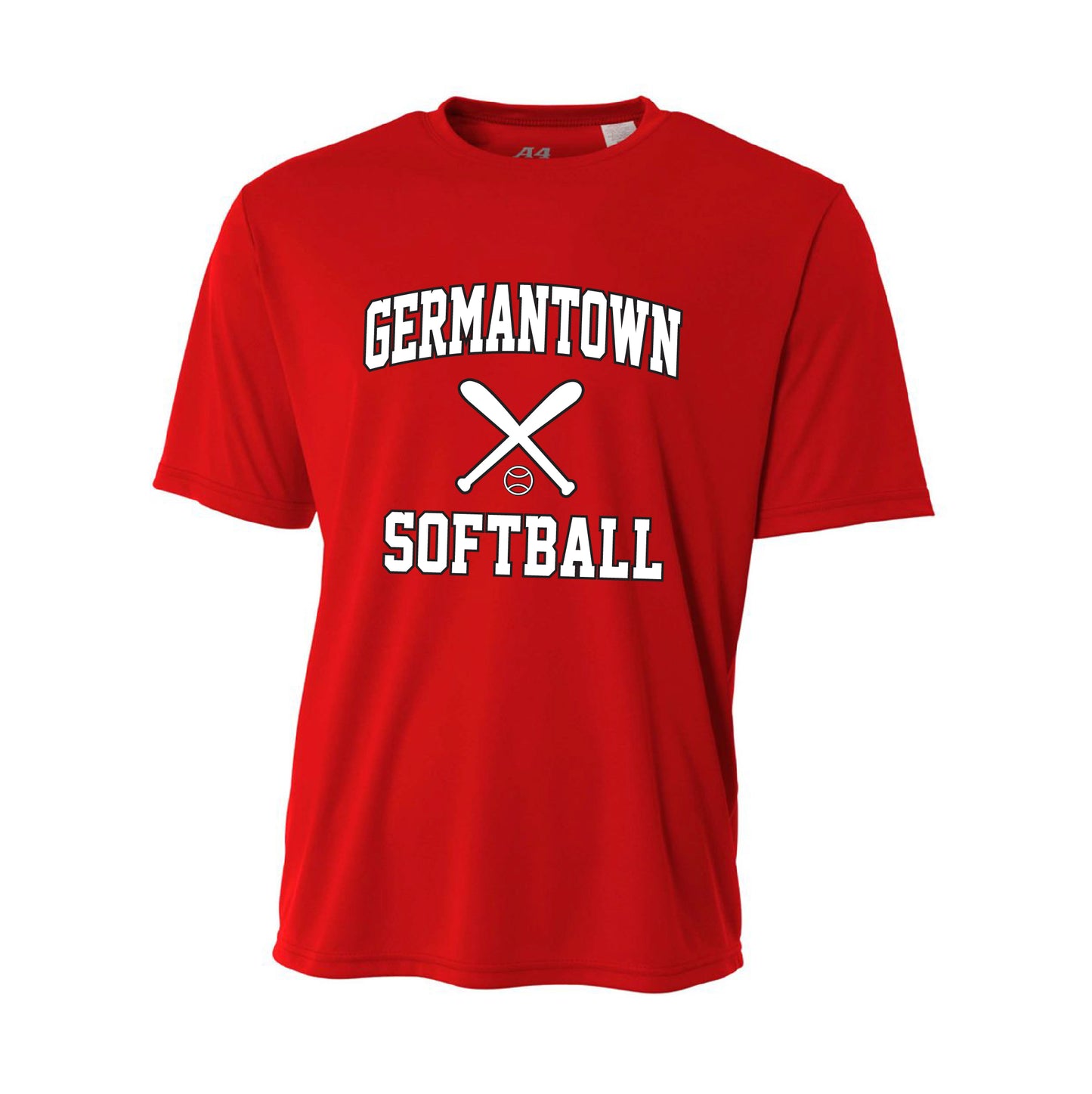 Germantown Softball - Red Jersey - 12879 8U